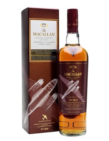 Rượu Macallan Whisly Maker's Edition 1930s Propeller Plane