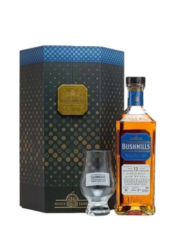 Rượu Bushmills 12 năm - Hộp quà Tết 2025