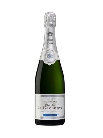 Rượu Champagne Charles de Cazanove Brut Blanc de Blancs Chính Hãng