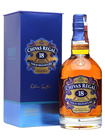 Rượu Chivas 18 năm 700ml chính hãng - Giá mới 2025
