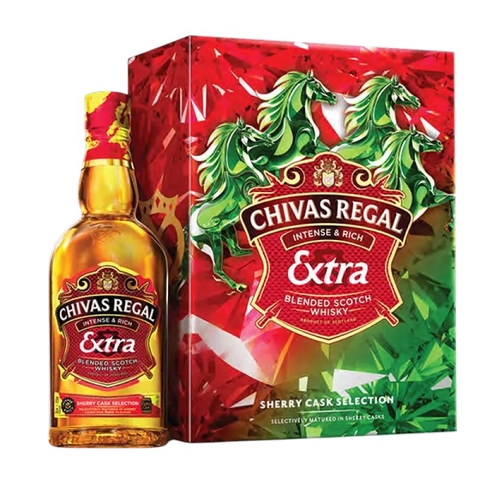 Rượu Chivas Regal Extra Sherry Cask Selection hộp quà Tết 2026