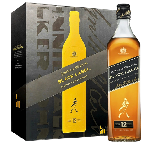Rượu Johnnie Walker Black Label Hộp Quà Tết 2026 Chính Hãng