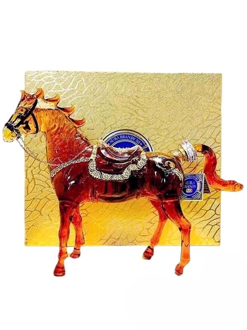 Rượu Ngựa Aura Brandy XO chai thủy tinh 1 lít Chính Hãng