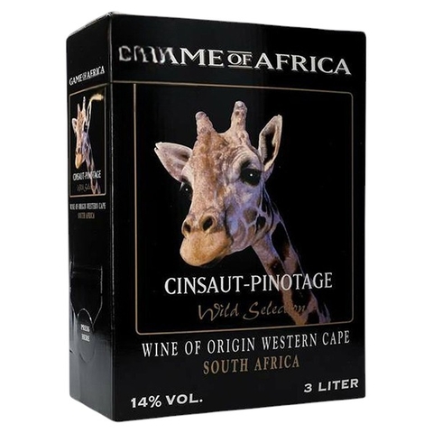 Rượu Vang Bịch Game Of Africa Cinsaut Pinotage chính hãng
