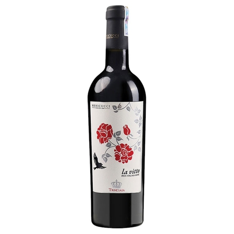 Rượu Vang Ý Trecciaia La Vitto Vino Rosso Chính Hãng
