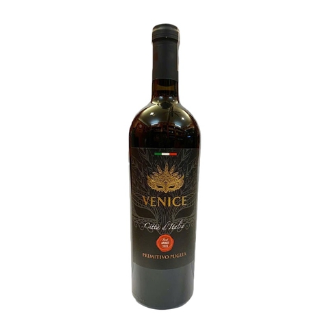 Rượu vang Ý Venice Primitivo Puglia chính hãng