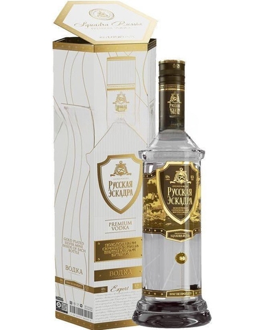 Rượu vodka Thủy Lôi Vàng.