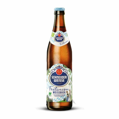 Bia Schneider Weisse TAP 4 Mein Festweise 6.2% Đức – chai 500ml