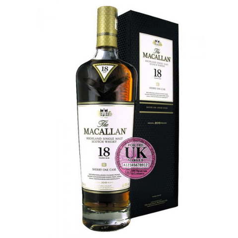 Rượu Macallan 18 Năm Sherry Oak Cask UK