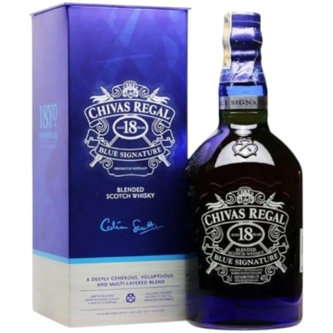 Rượu Chivas 18 Blue Signature Hộp Xanh