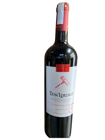 Rượu Vang Chile Don Lorenzo Cabernet Sauvignon Chính Hãng