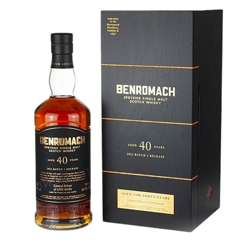 Rượu Benromach 40 Năm 2022 Release Chính Hãng