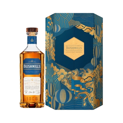 Rượu Bushmills 12 Year Old Hộp Quà Tết 2026 Chính Hãng