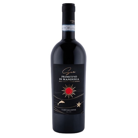 Rượu vang Ý Varvaglione 1921 Sun Primitivo di Manduria Chính Hãng