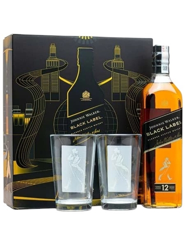 Rượu Johnnie Walker Black Label Hộp Quà Tết 2026 Chính Hãng