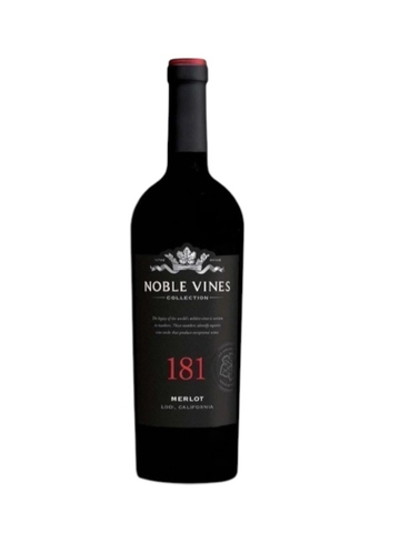 Vang đỏ Noble Vines 181 Merlot California