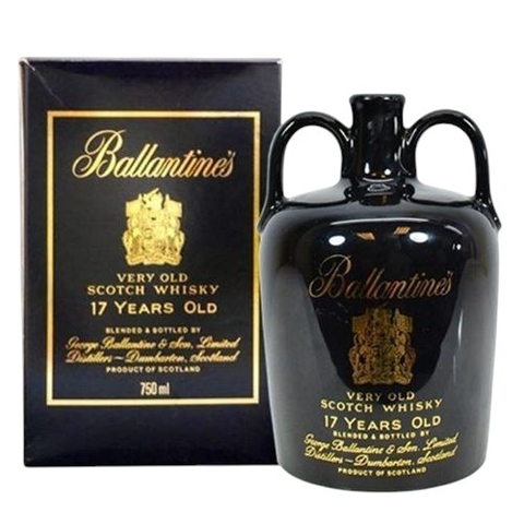 Ballantines 17 Very Old Bình Sứ