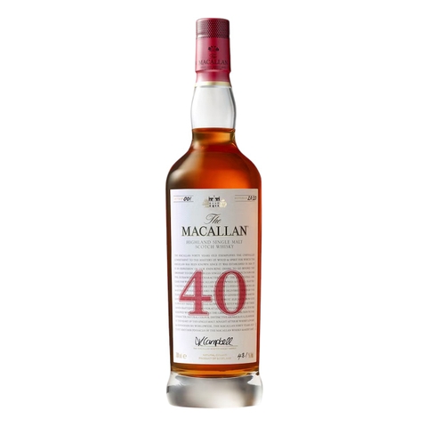 Rượu Macallan 40 The Red Collection 700ml