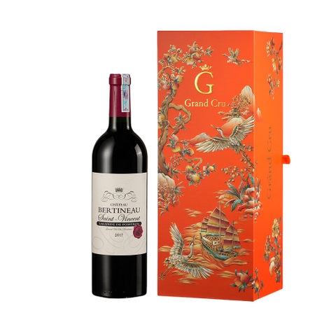 Hộp Quà Tặng Thuận Buồm Xuôi Gió Château Bertineau Saint-Vincent 2017