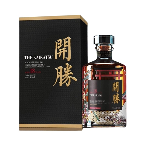 Rượu The Kaikatsu 18 Years Old Black 58%