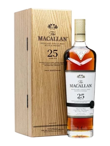 Rượu Macallan 25 Years Sherry Oak UK