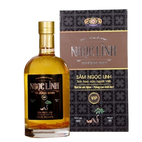 Rượu Sâm Ngọc Linh Trường Sinh VIP