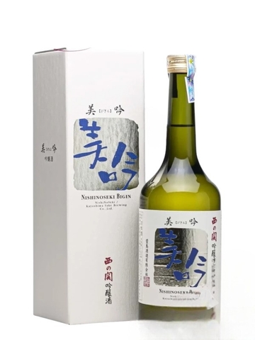 Rượu Nishinoseki Bigin 720ml – Sake Nhật Chính Hãng