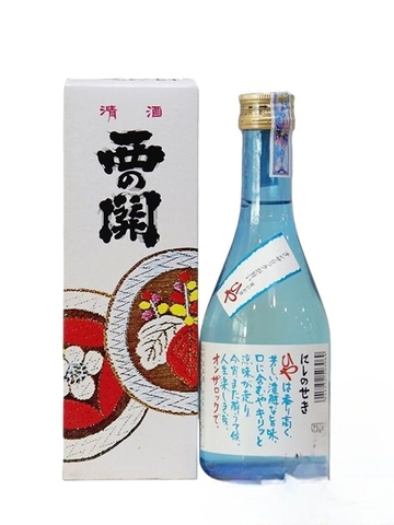 Rượu Sake Nishinoseki Hiya 300ml 17,4% Nhật Bản