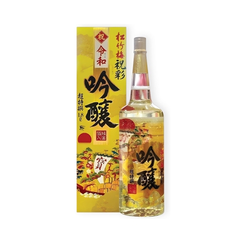Rượu Sake vẩy vàng Takara Shozu 1.8 lít Nhật Bản