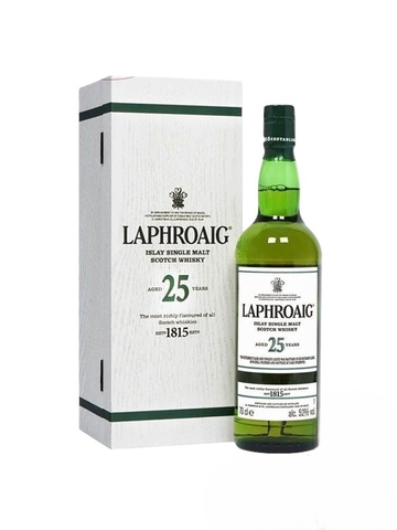 Rượu Laphroaig 25 Years Old Cask Strength
