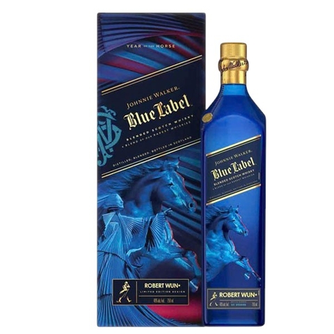 Rượu Johnnie Walker Blue Label Phiên bản Ngựa chính hãng