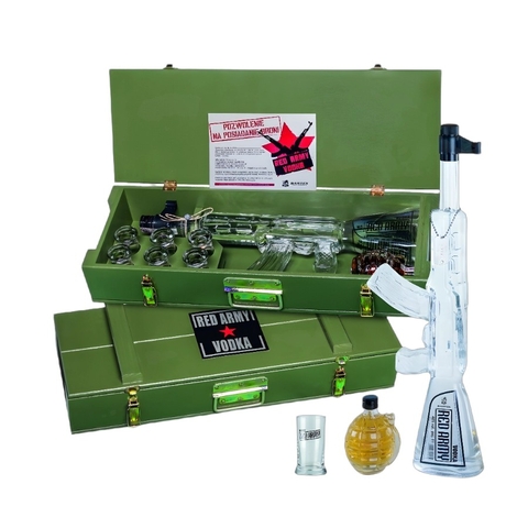 Rượu Vodka Nga Red Army AK 47 Kalashnikov chính hãng