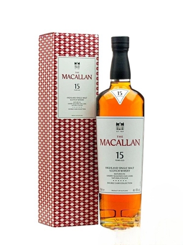 Rượu Macallan 15 Năm Double Cask Collection 2025