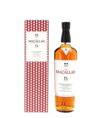 Rượu Macallan 15 Double Cask Collection UK  Chính Hãng 2025