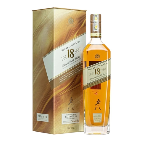 Rượu Johnnie Walker 18 Năm Chính Hãng