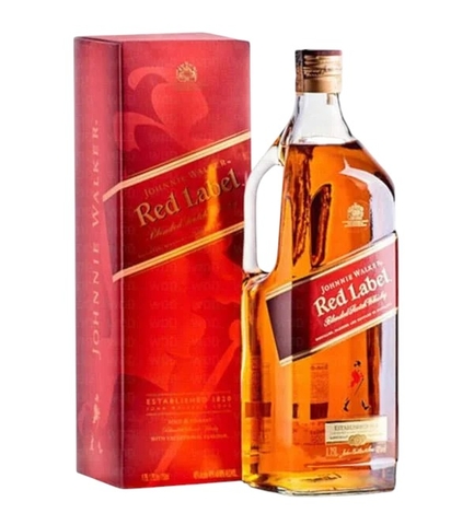 Rượu Johnnie Walker Red Label 1.75L Chính Hãng