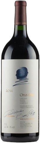 Rượu vang Mỹ Opus One 2014 loại 1,5L