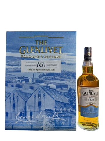 Rượu The Glenlivet Founder's Reserve 1824 Hộp Quà Tết 2026 Chính Hãng
