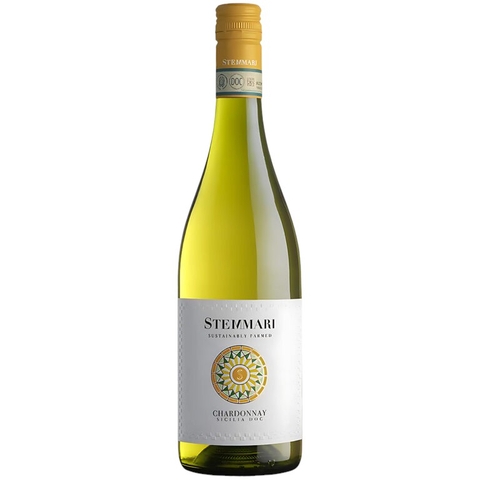 Rượu Vang Stemmari Chardonnay Siciliane DOC Chính Hãng