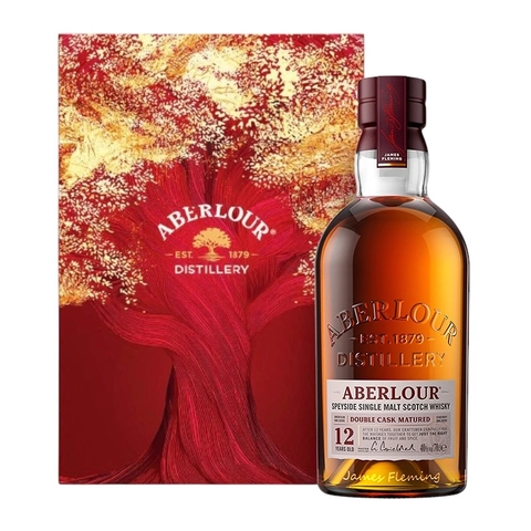 Rượu Aberlour 12 Năm Double Cask Matured Hộp Quà Tết 2026 Chính Hãng