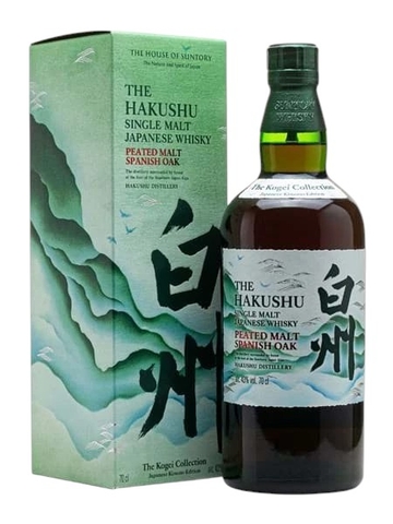 Rượu Hakushu Peated Malt Spanish Oak chính hãng