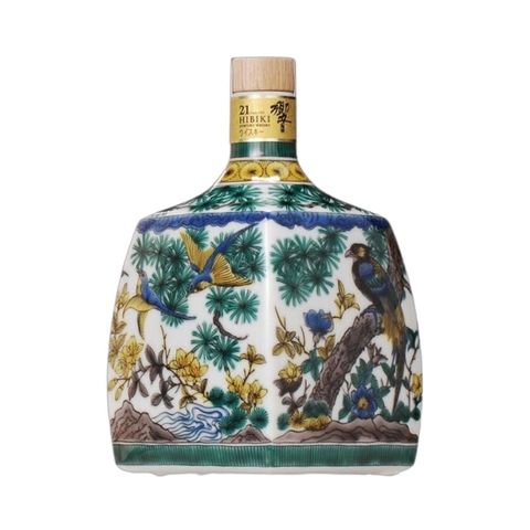 Rượu Whisky Nhật Hibiki 21 Year Old Kutani Ceramic Decanter 2012 Release