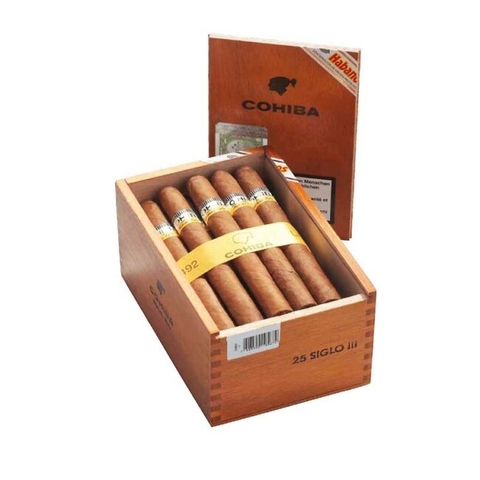 Xì gà Cohiba Siglo III chính hãng giá tốt 2025