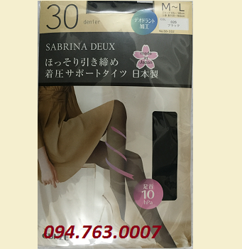 Quần tất đen trơn SABRINA