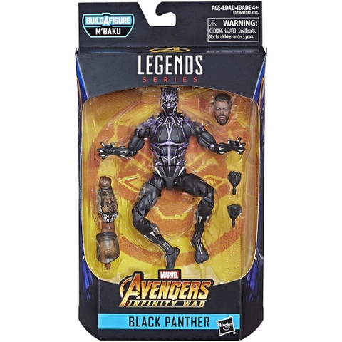 Mô hình Báo đen (Hộp cấn, xấu)- Marvel Legends Series Avengers: Infinity War 6-inch Black Panther