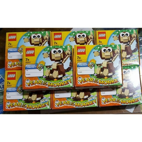 Lego 40207  Year Of The Monkey- Lego năm Khỉ