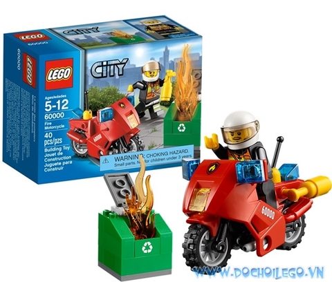 60000 LEGO® City Fire Motorcycle (2013)