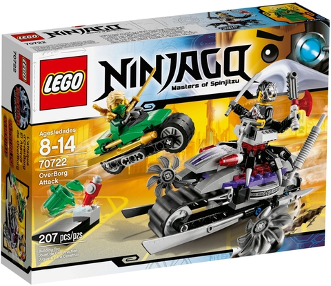 70722 LEGO Ninjago  OverBorg Attack - Đồ chơi xếp hình Ninjago