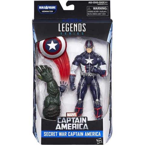 Mô hình Đội trưởng Mỹ -  Legends Series Secret War Captain America