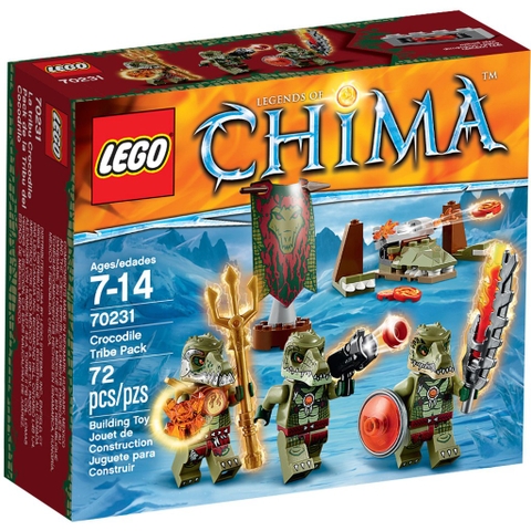 70231 LEGO Chima Crocodile Tribe Pack - Biệt đội cá sấu